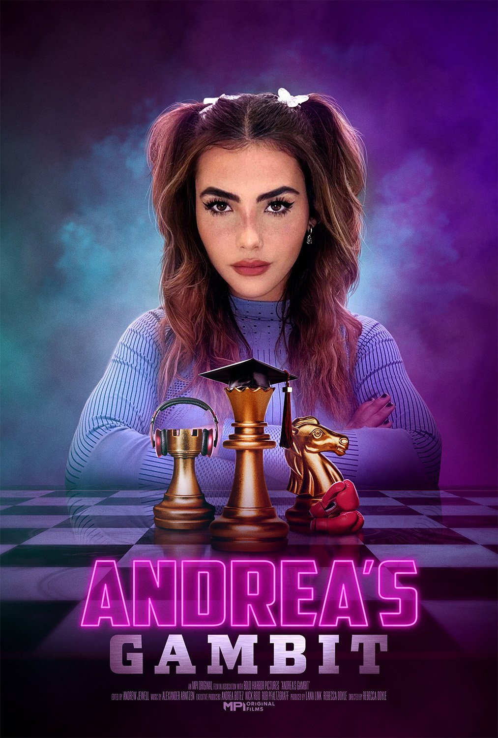 Andrea's Gambit Poster